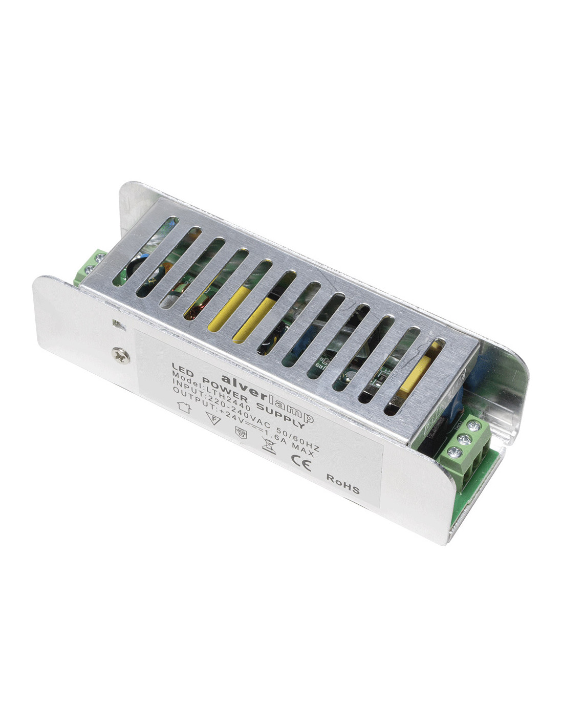 Fuente De Alimentaci N Para Tira Led V W Ip