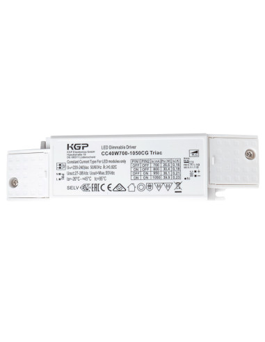 Triac driver regulable ac100-240v dc 27-42v 900ma