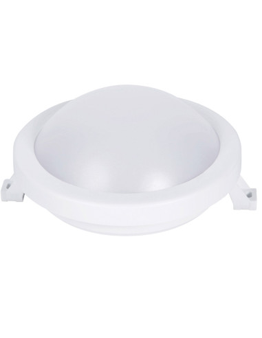 Aplique led exterior redondo blanco 6w 4000k ip64