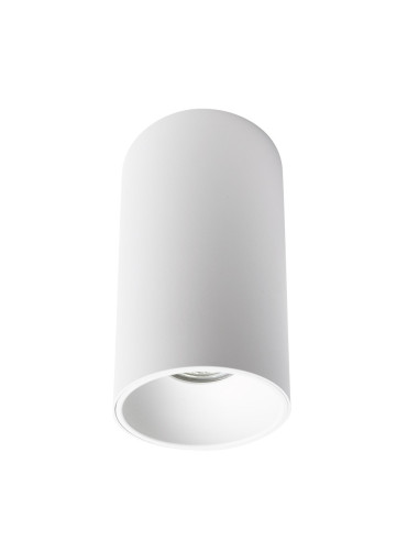 Aro de superficie fijo ø90x140mm blanco redondo