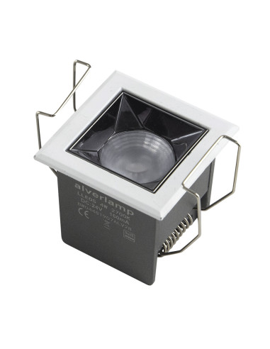 Downlight lineal empotrable 4w 2700k 54x54 mm