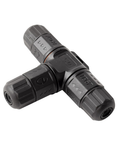 Conector estanco ip67  3 cables de 05 a 25 mm  triple