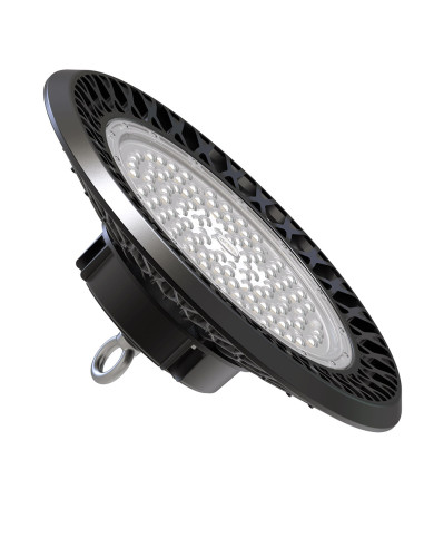 Campana led industrial 300w 5700k óptica 90 grados