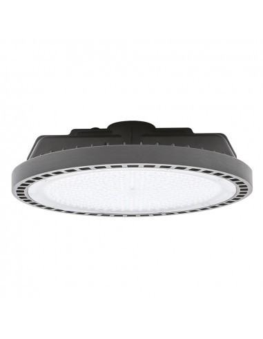 Campana led industrial 150w óptica 90 grados ip65 Ø310 x h95