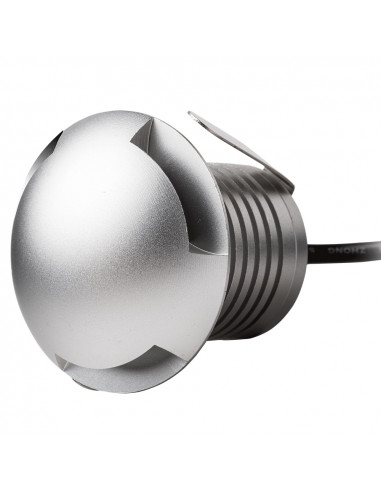 Empotrable suelo led exterior lateral q3 ip67 3w circular ø50x62mm