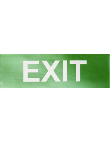 Etiqueta salida "EXIT"