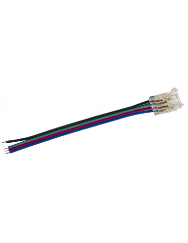 Conexión cable para tira cob RGB